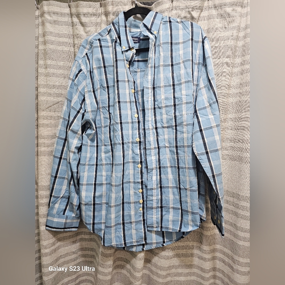 Vintage Puritan Men's Large Button Down Shirt